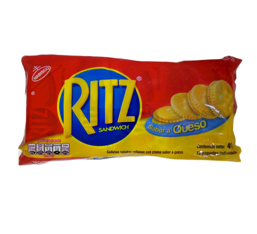 GALLETA RITZ CHEESE 34G