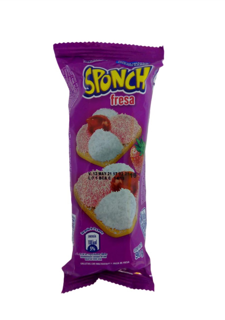 SPONCH MARINELA DE FRESA 90 G 