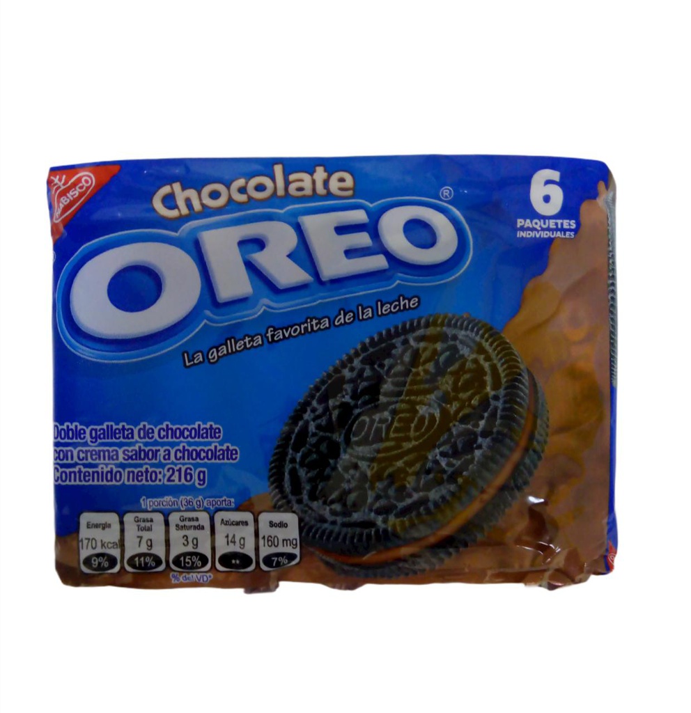 OREO CHOCOLATE RELLENO 