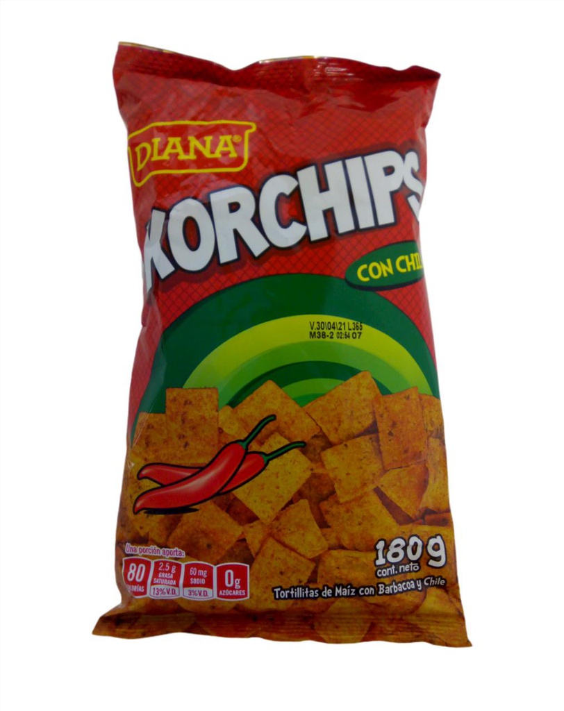 KORCHIPS DIANA CON CHILE FAMIL