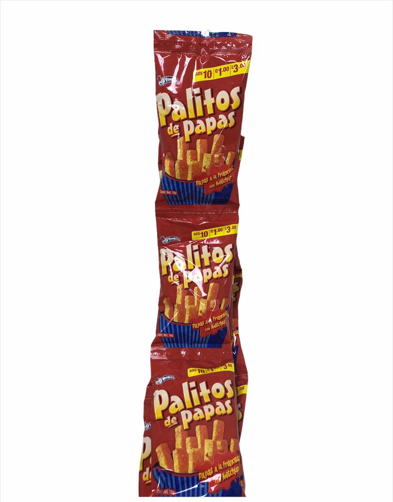 PALITOS DE PAPA KETCHUP RISTRA