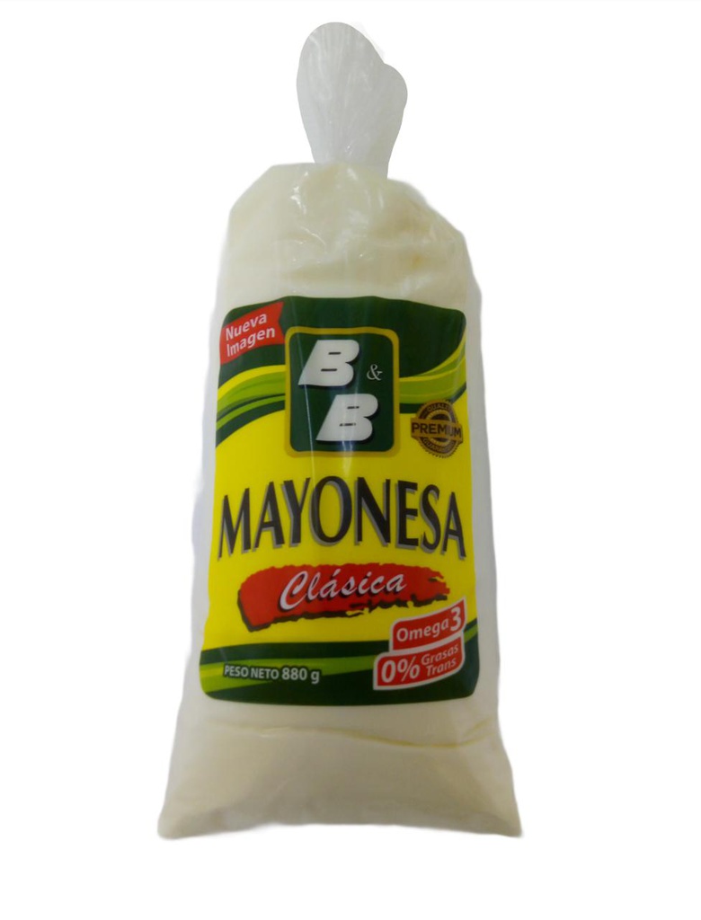 MAYONESA CLASICA BOLSA 880G