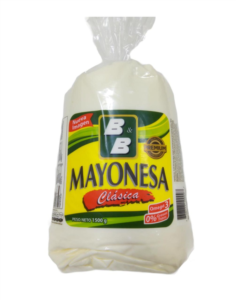 MAYONESA B Y B CLASICA 1500G