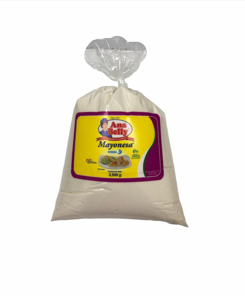 BOLSA DE MAYONESA ANA BELLY 3500 G.