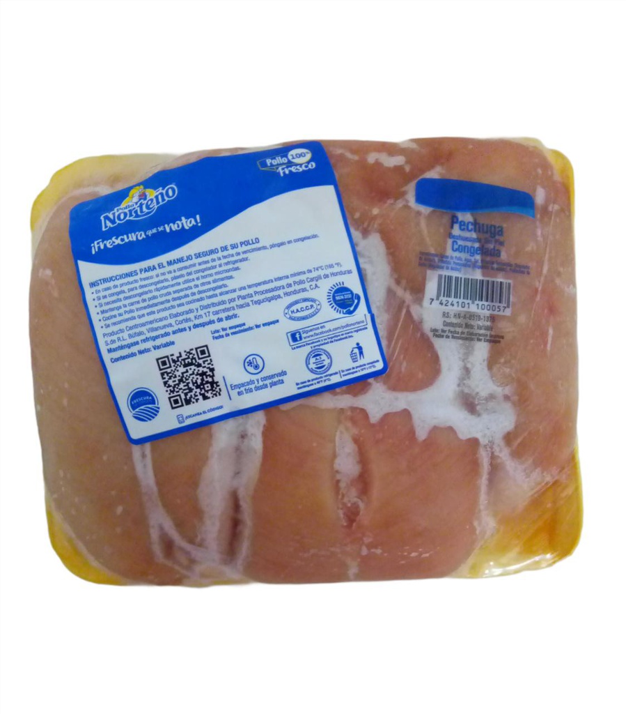 PECHUGA DESHUESADA 4P EN BANDE