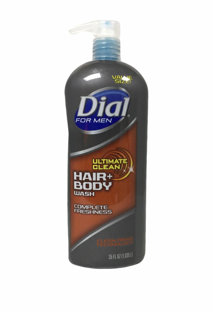 BODY WASH HAIR DIAL MEN 35OZ