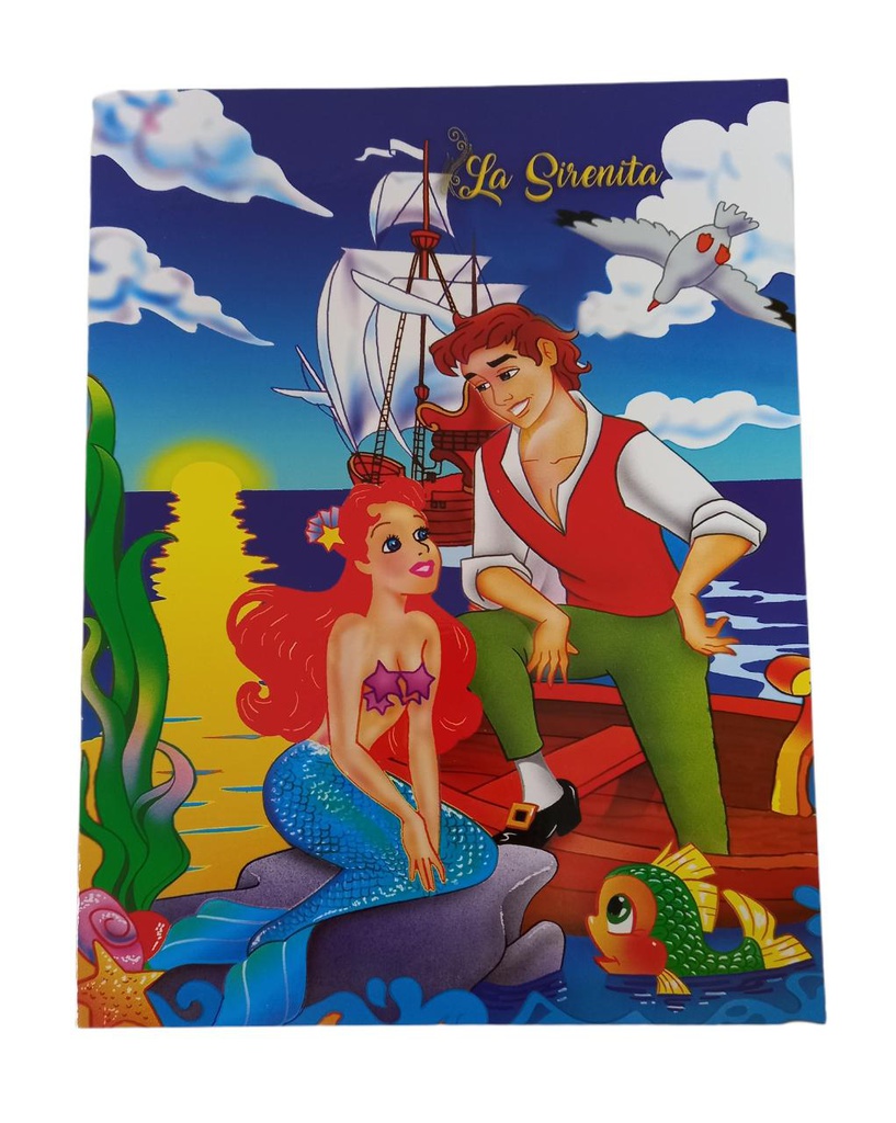 LIBRO ACTIVIDADES LA SIRENITA