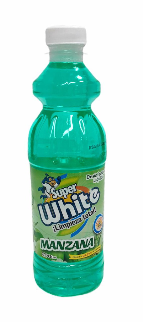 SUPER WHITE MANZANA 450 ML