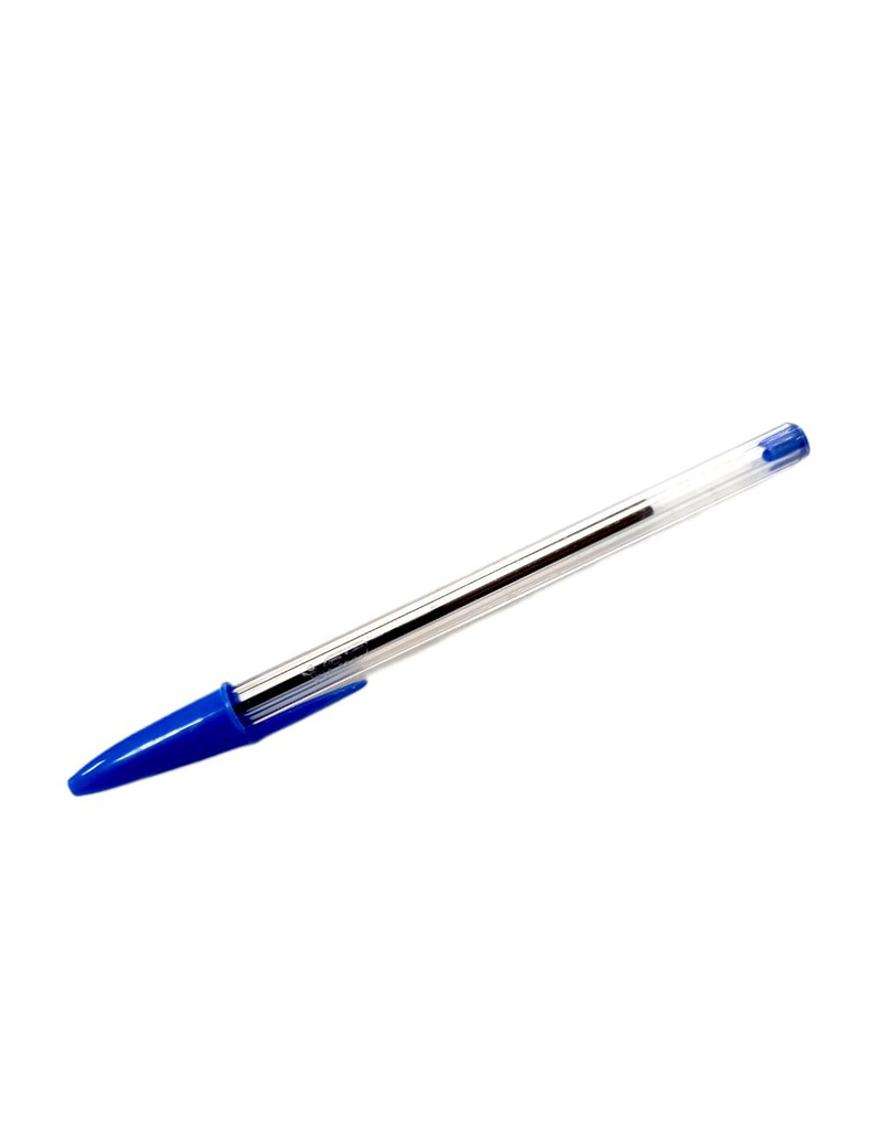 LAPIZ DE TINTA BIC AZUL CRISTAL PAC