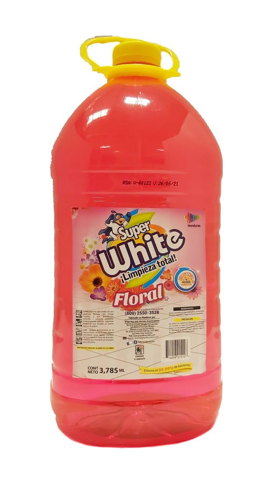 DESINFECTANTE  SUPER WHITE FLORESTA G