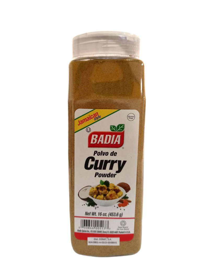 CURRY EN POLVO BADIA 16OZ