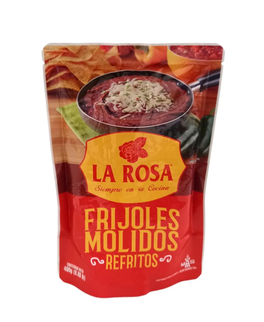 FRIJOLES LA ROSA MOLIDOS 400G