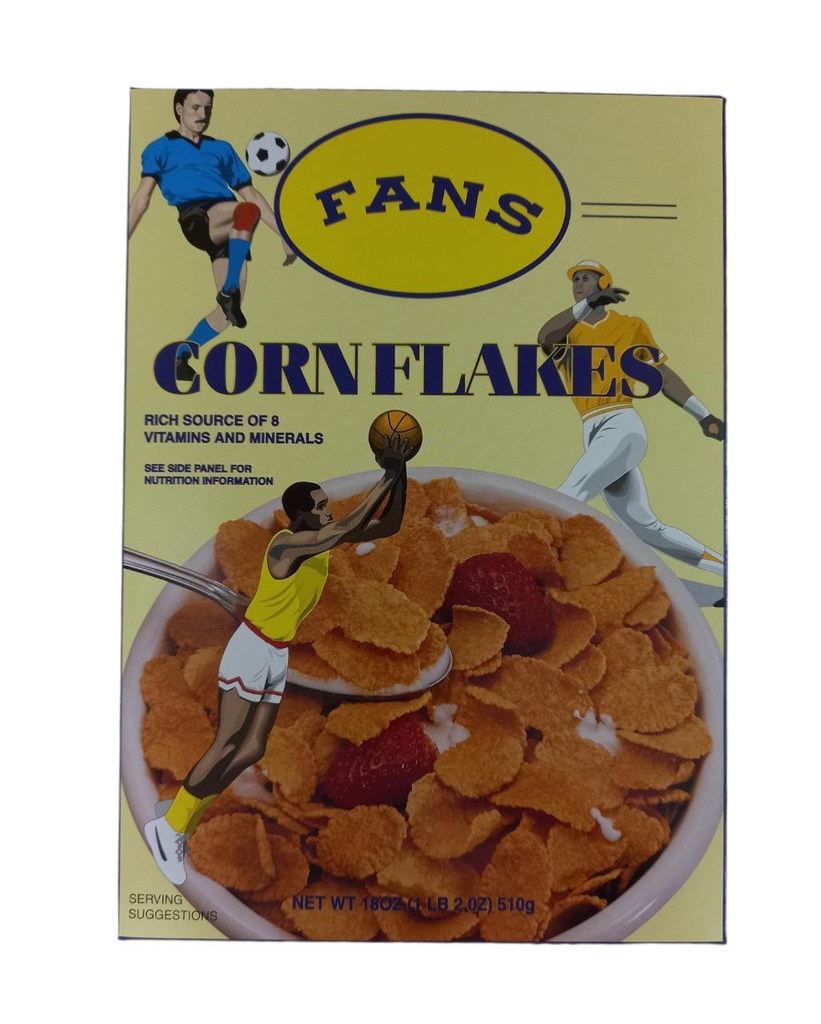 CORN FLAKES FANS 18 OZ 