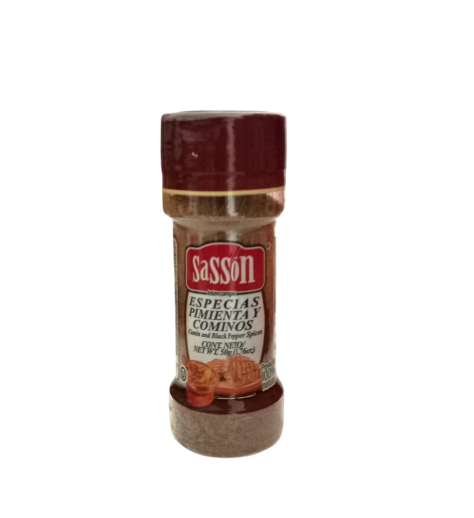 PIMIENTA Y COMINO SASSON 50G