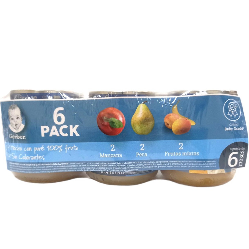 SIXPACK COLADO GERBER 113G SUR