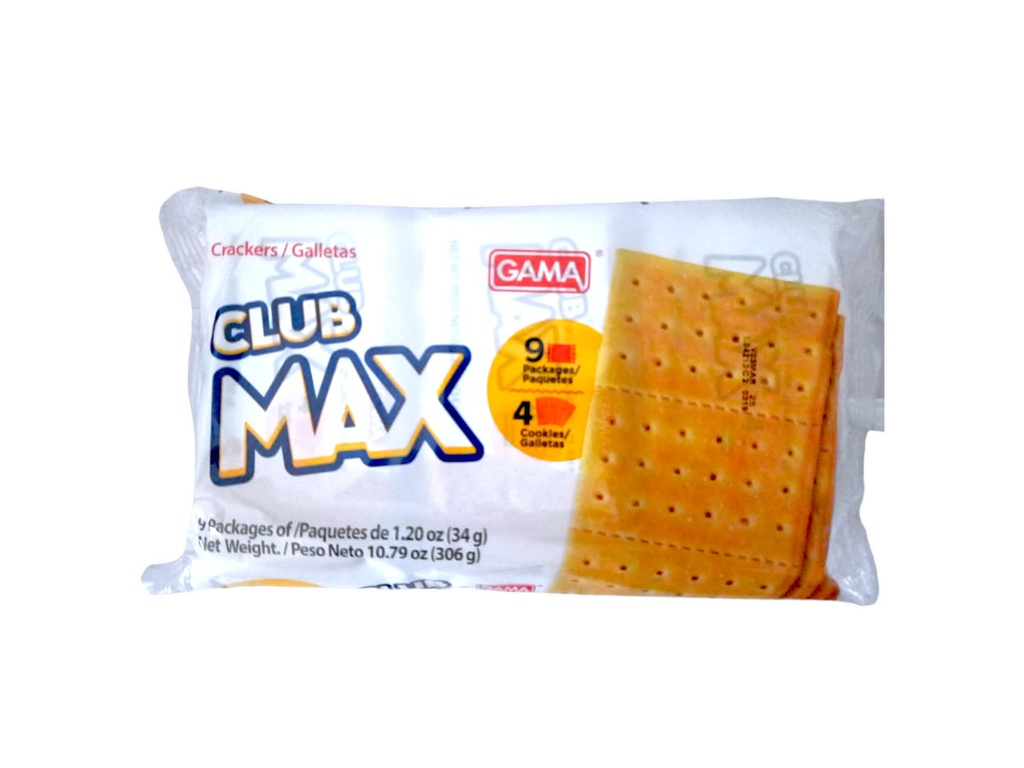 GALLETA GAMA CLUB MAX PAQ 40G