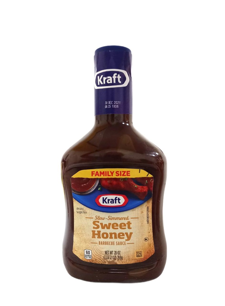 SALSA BBQ KRAFT SWEET HONEY 28