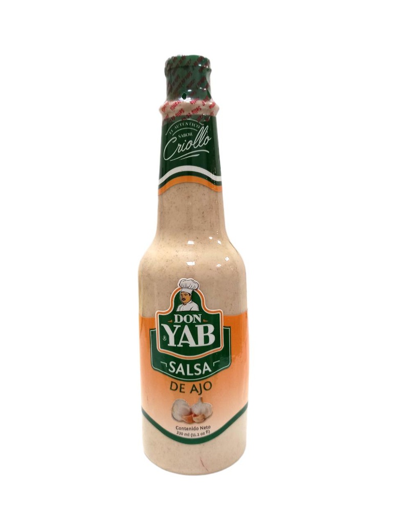 SALSA DE AJO DON YAB 11.2 OZ