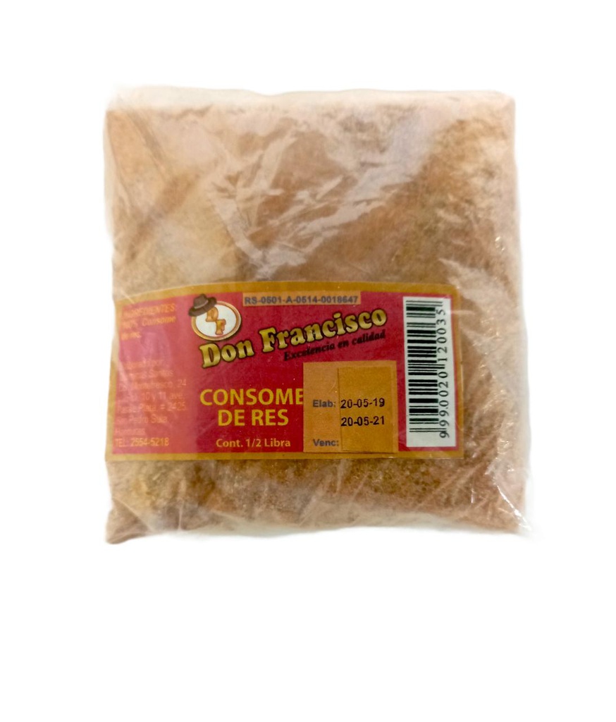 CONSOME DE RES DON FRANCISCO 1