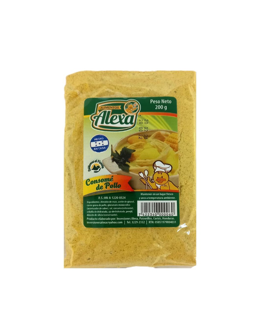 CONSOME DE POLLO ALEXA 200G