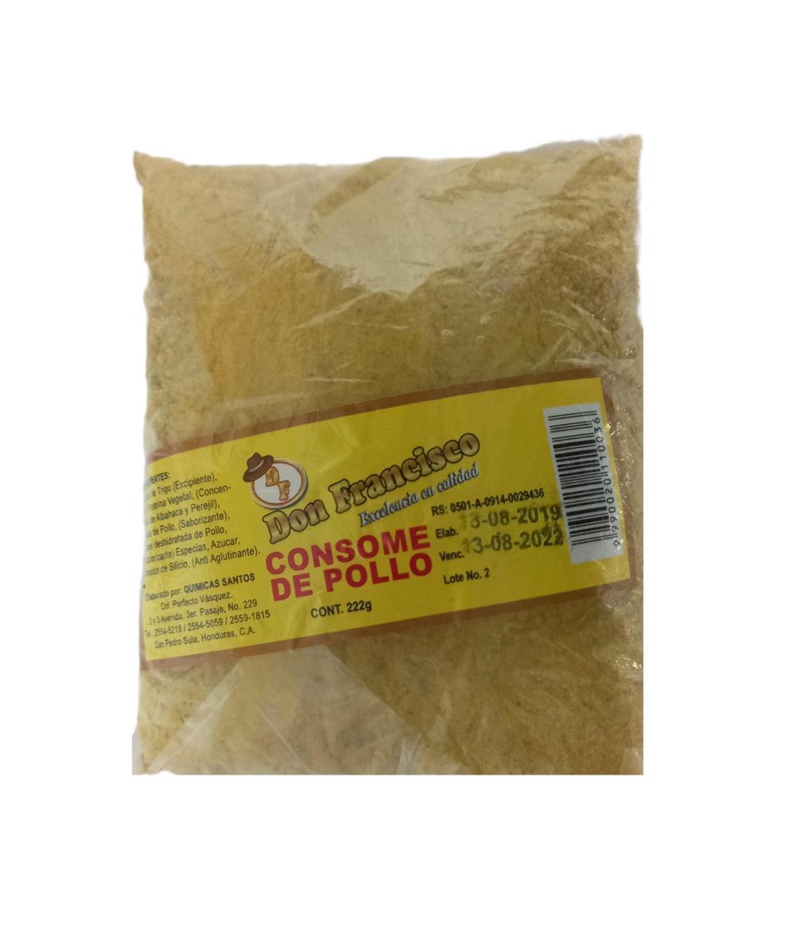 CONSOME DE POLLO DON FRANCISCO 222G