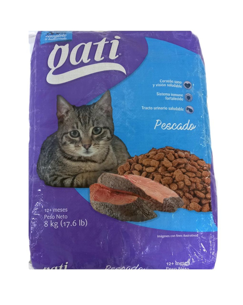 GATI PESCADO P/GATO 17.6 LIBRAS