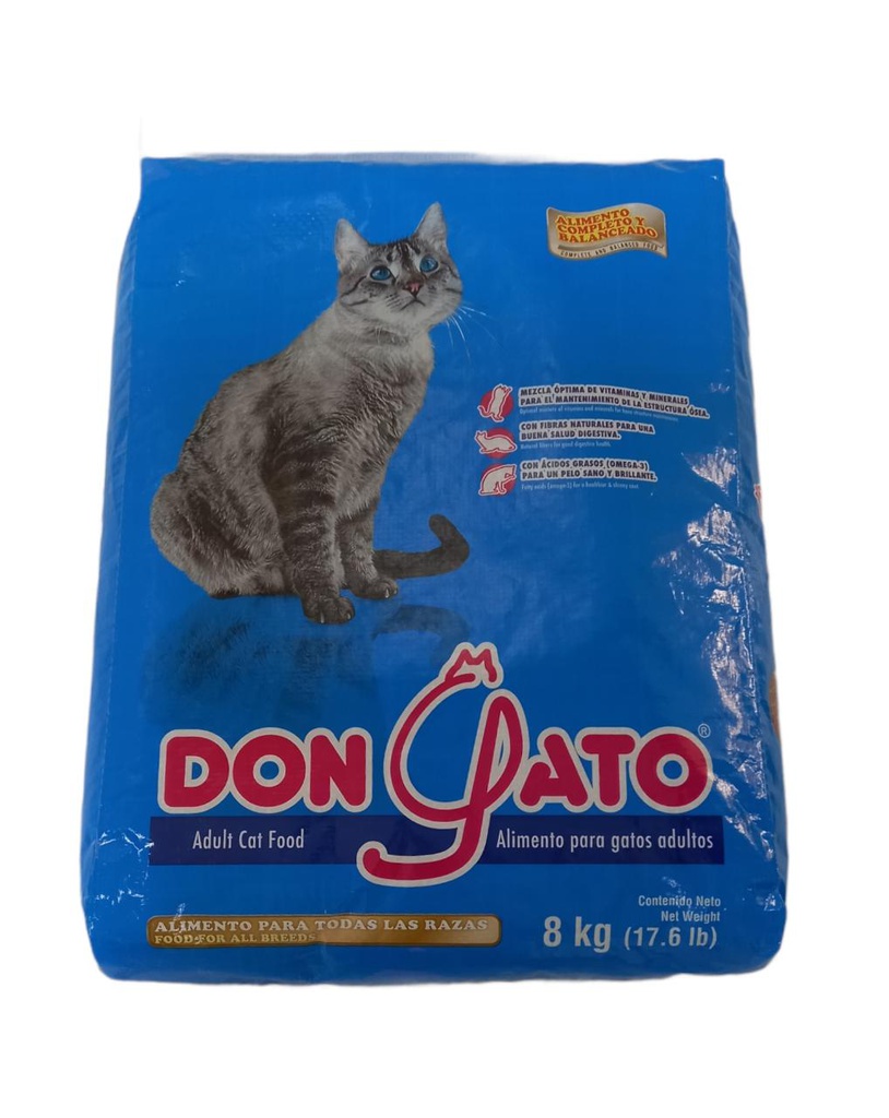 COMIDA PARA GATO DON GATO 17.6 LIBRAS