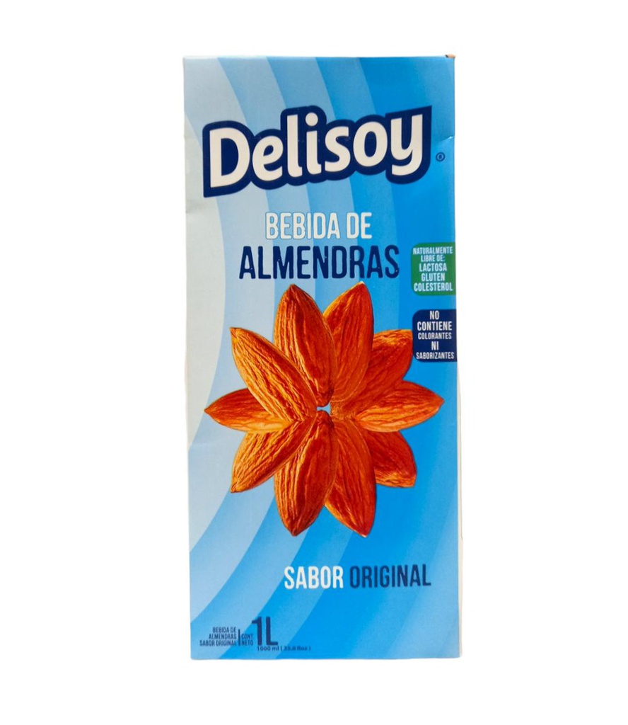 LECHE DELISOY ALMENDRAS 1LT