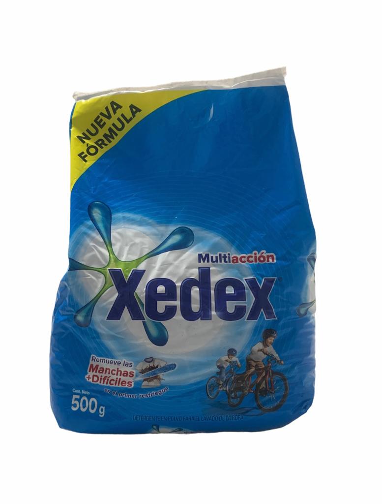 DETERGENTE XEDEX MULTIACCION 400 GRAMOS