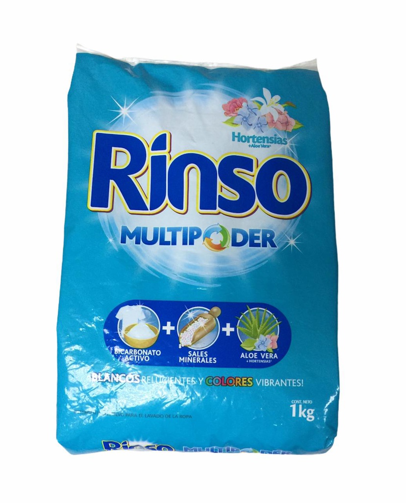 RINSO POLVO GORTENSIAS 1 KG