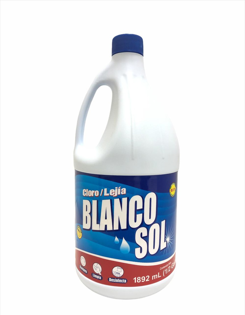 CLORO BLANCO SOL 1/2 GALON