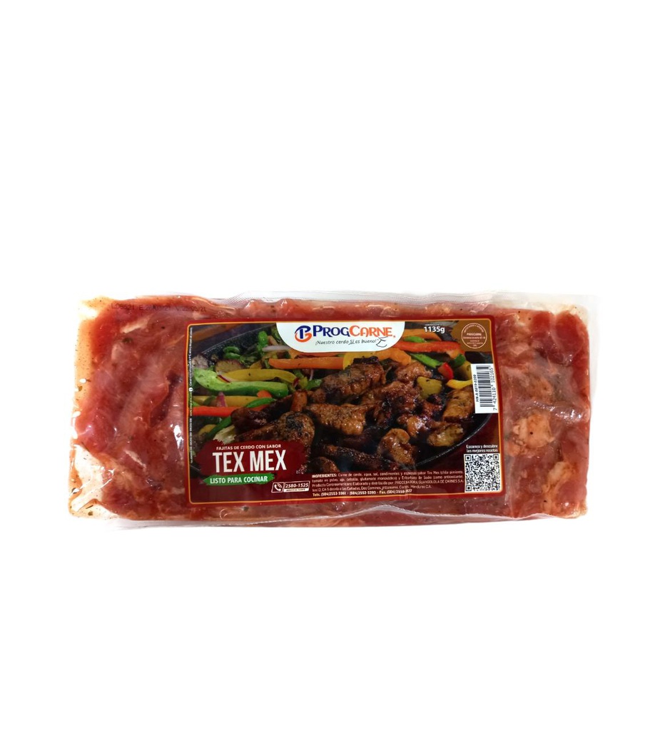 FAJITAS CERDO SABOR TEX MEX 11