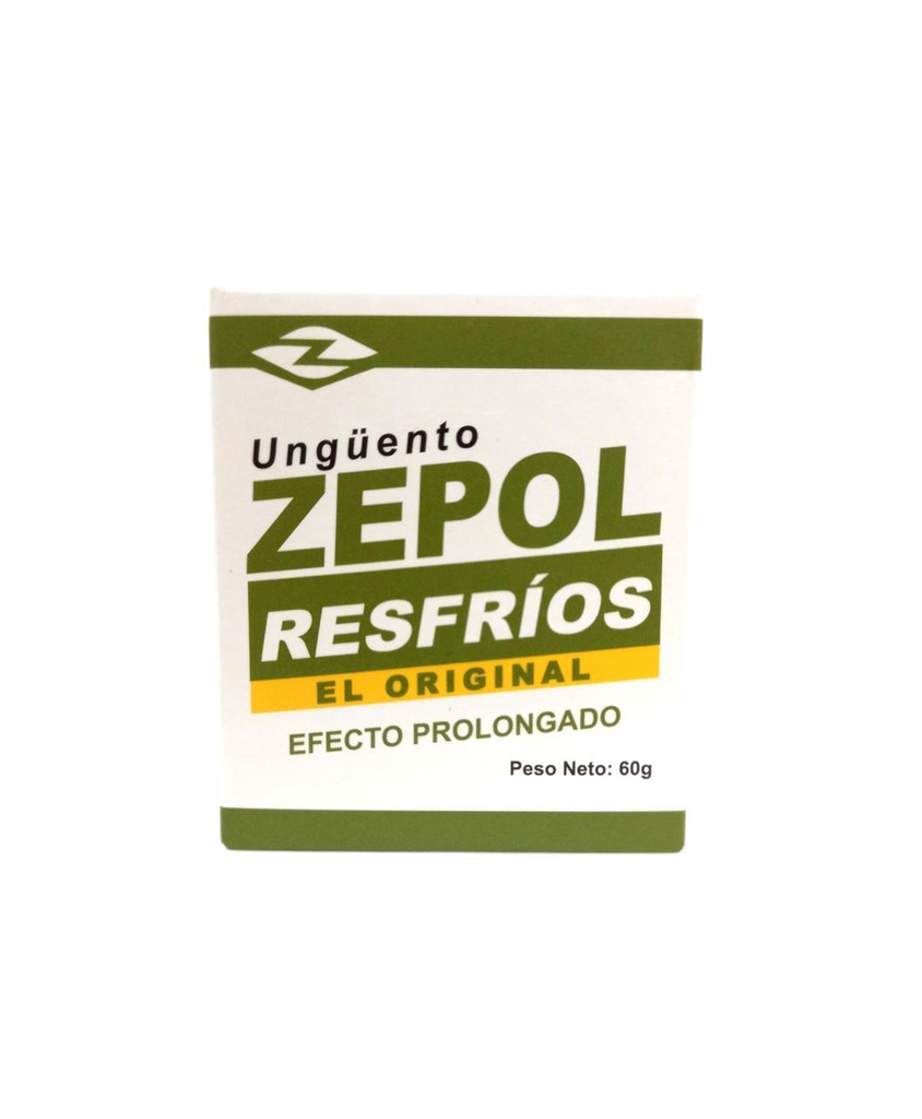 UNGUENTO  ZEPOL RESFRIOS 60G