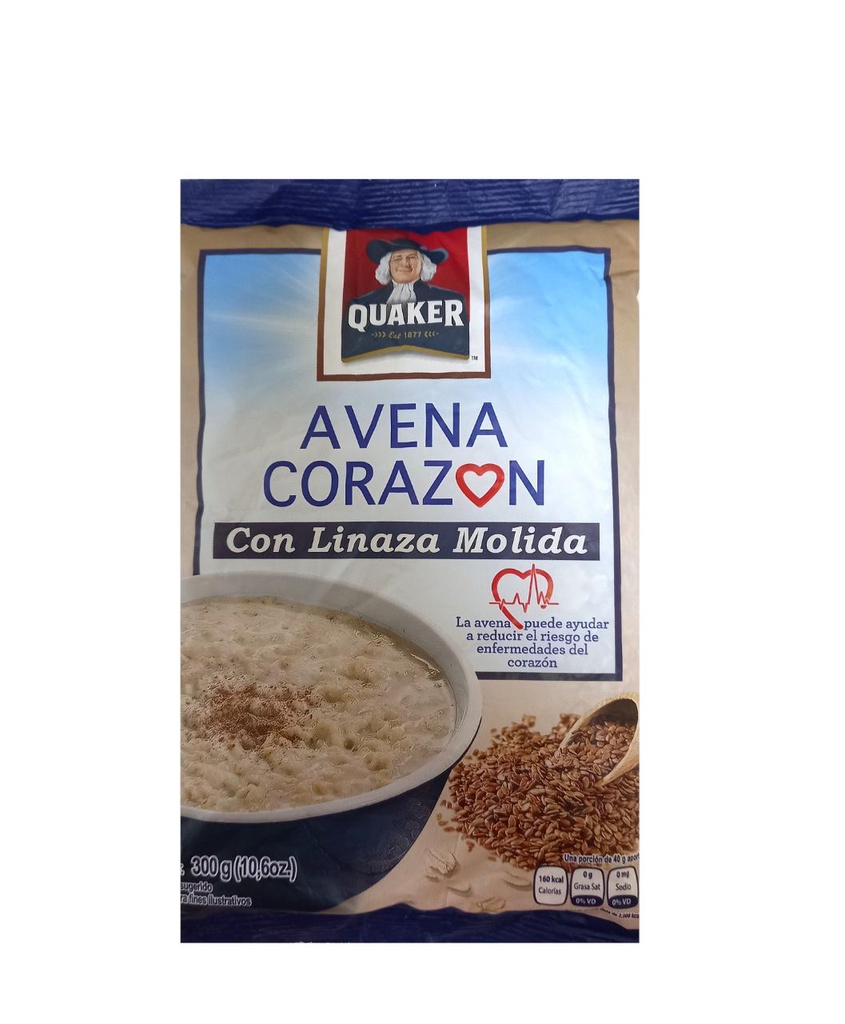 AVENA CORAZON C/LINAZA 300GR