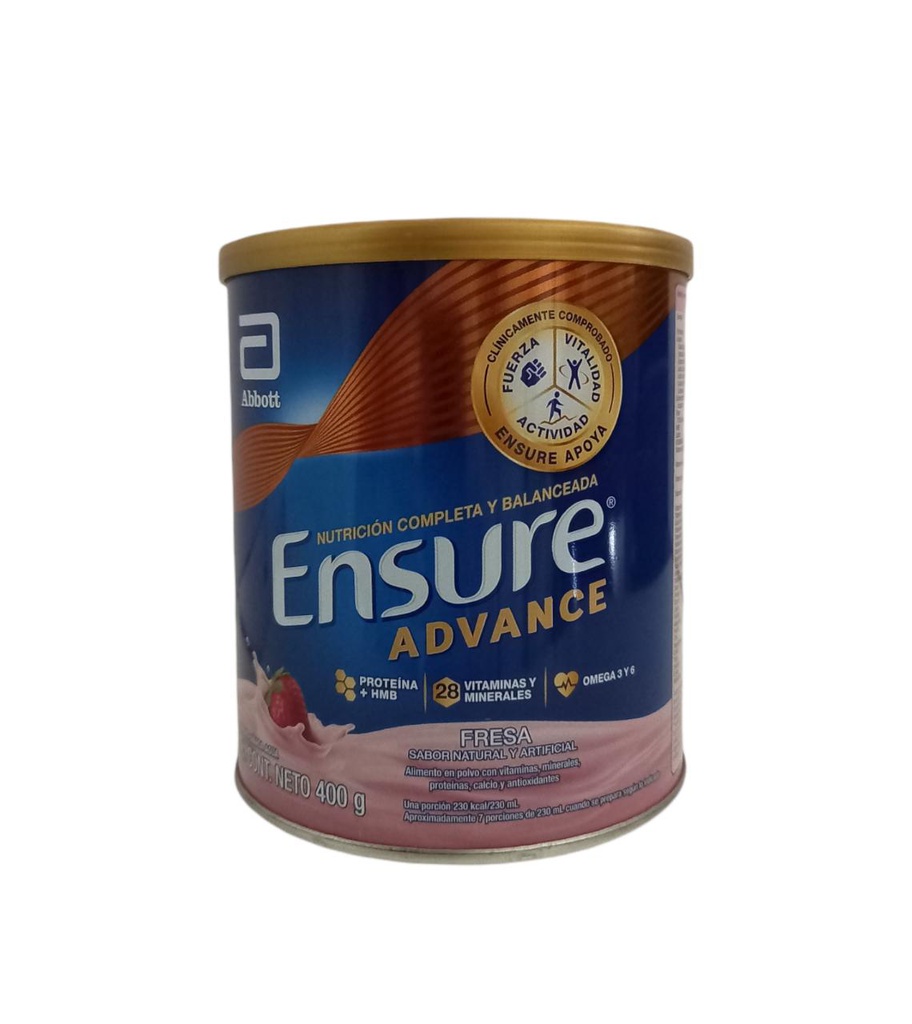 ENSURE ADVANCE FRESA X 400G