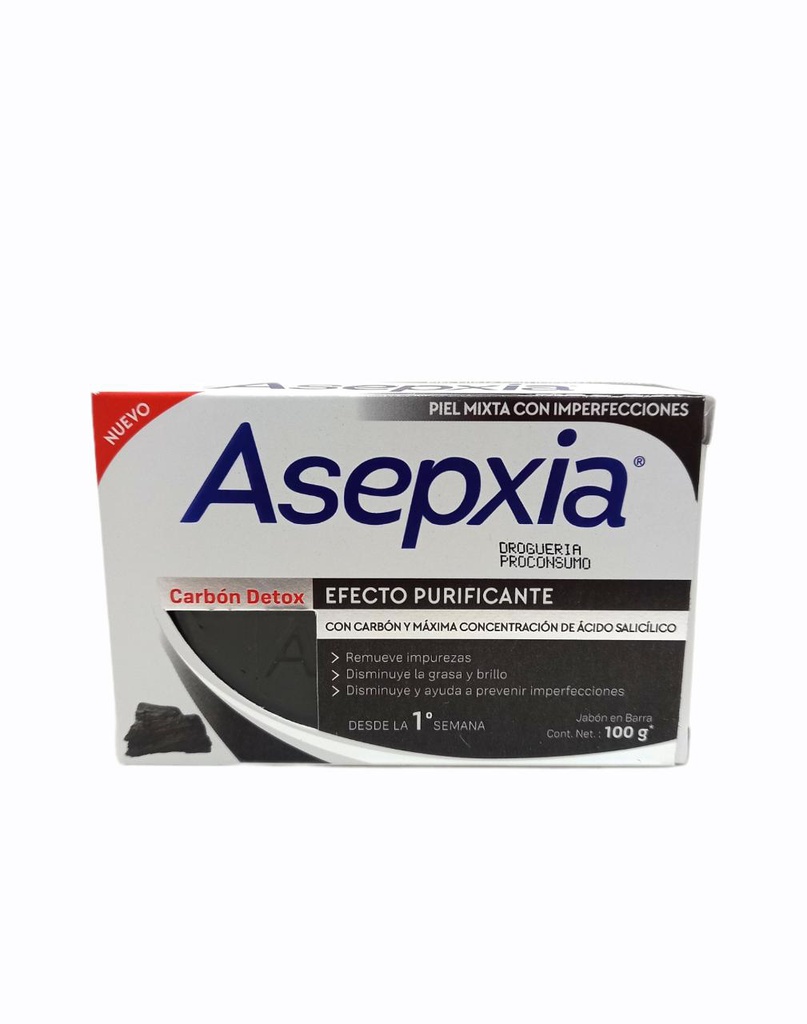 JABON ASEPXIA CARBON 100GR