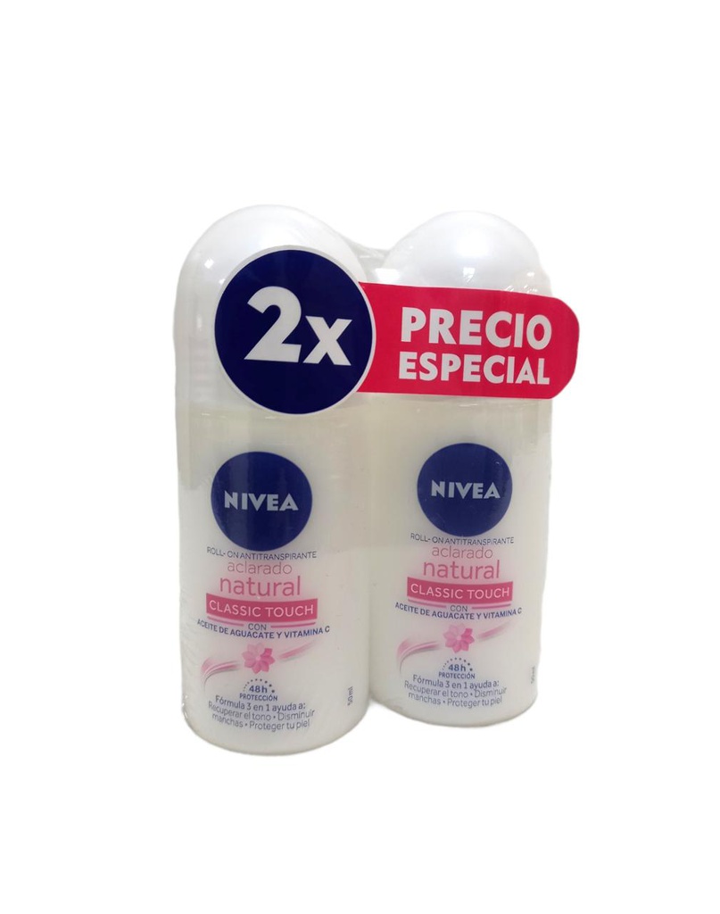 DESO NIVEA 2 PACK ACLAR NAT 50