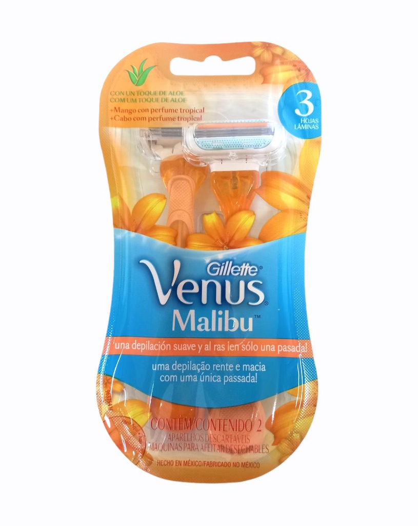 GILLETTE VENUS MALIBU NARANJAD