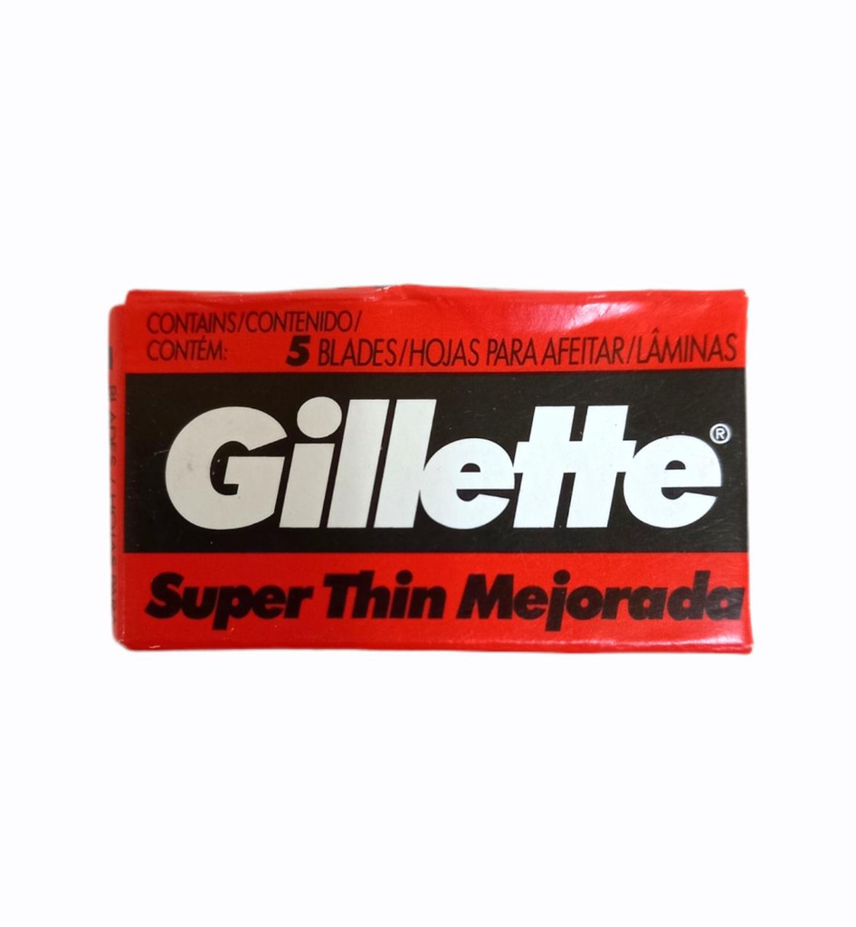 GILLETTE CAJITA 5 UN 