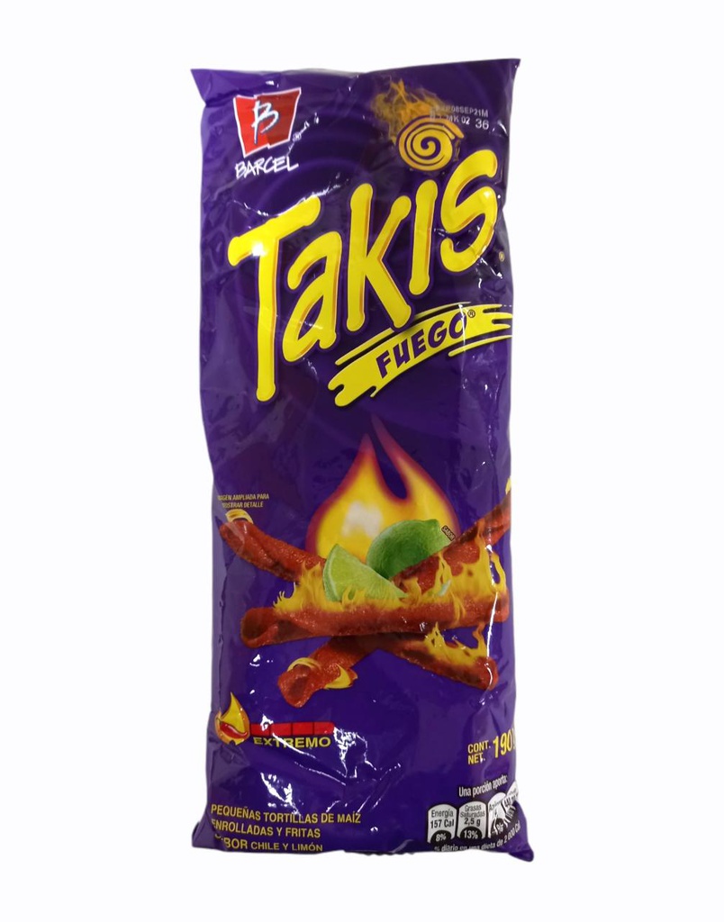 TAKIS FUEGO 190GR