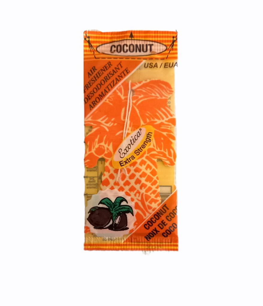 DESODORANTE P/CARRO COCONUT