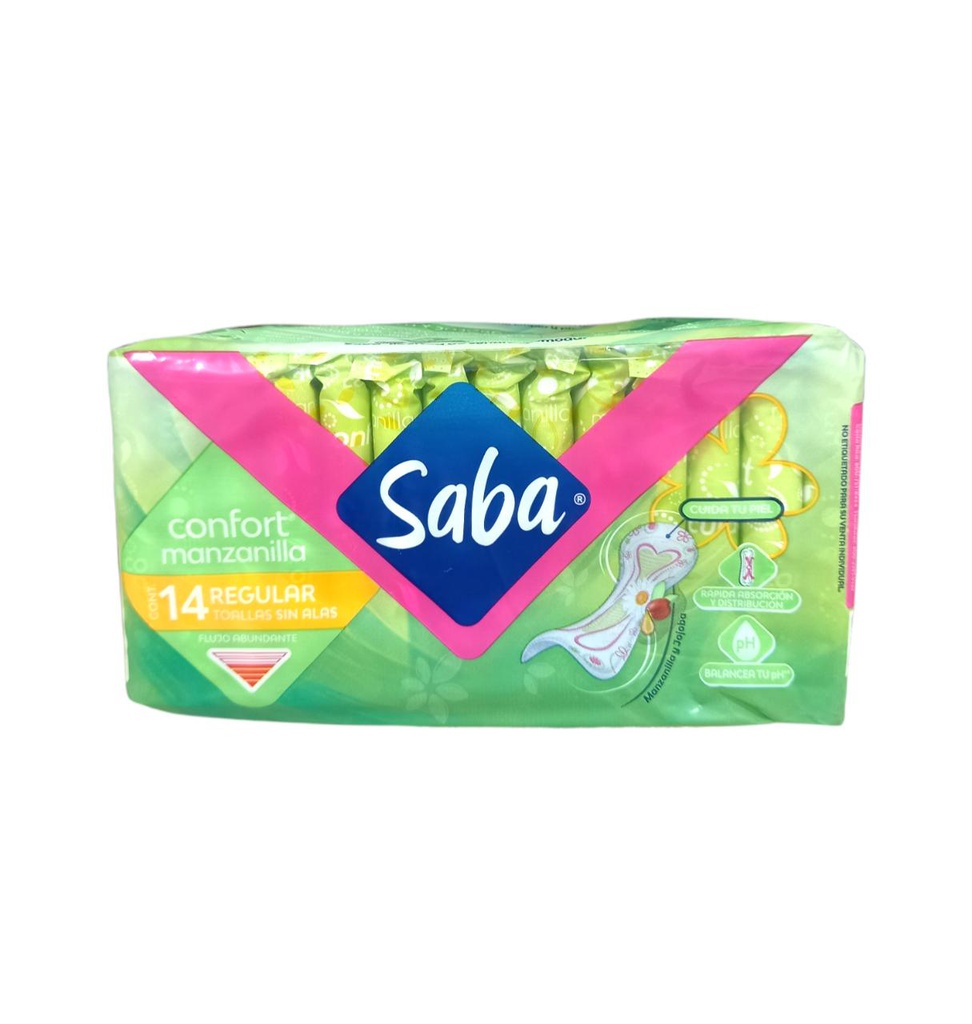 SABA CONFORT REGULAR SIN ALAS