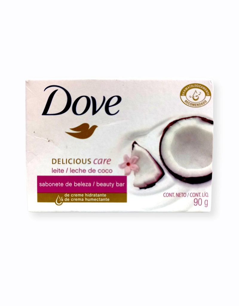 JABON DOVE LECHE COCO 90G