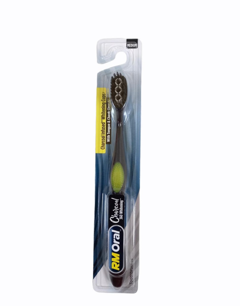 CEPILLO RM ORAL CHARCOAL 1PACK