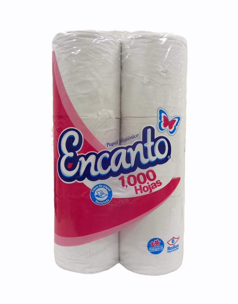 PAPEL ENCANTO DE 6 ROLLOS 100