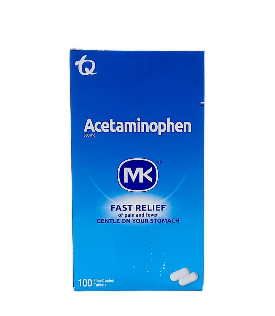 CAJA ACETAMINOFEN MK 500MG