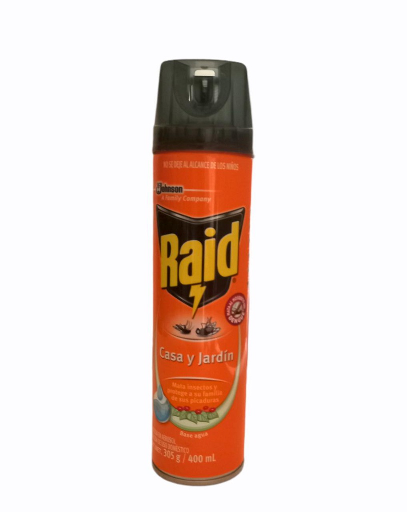 RAID CASA Y JARDIN 460 ML.