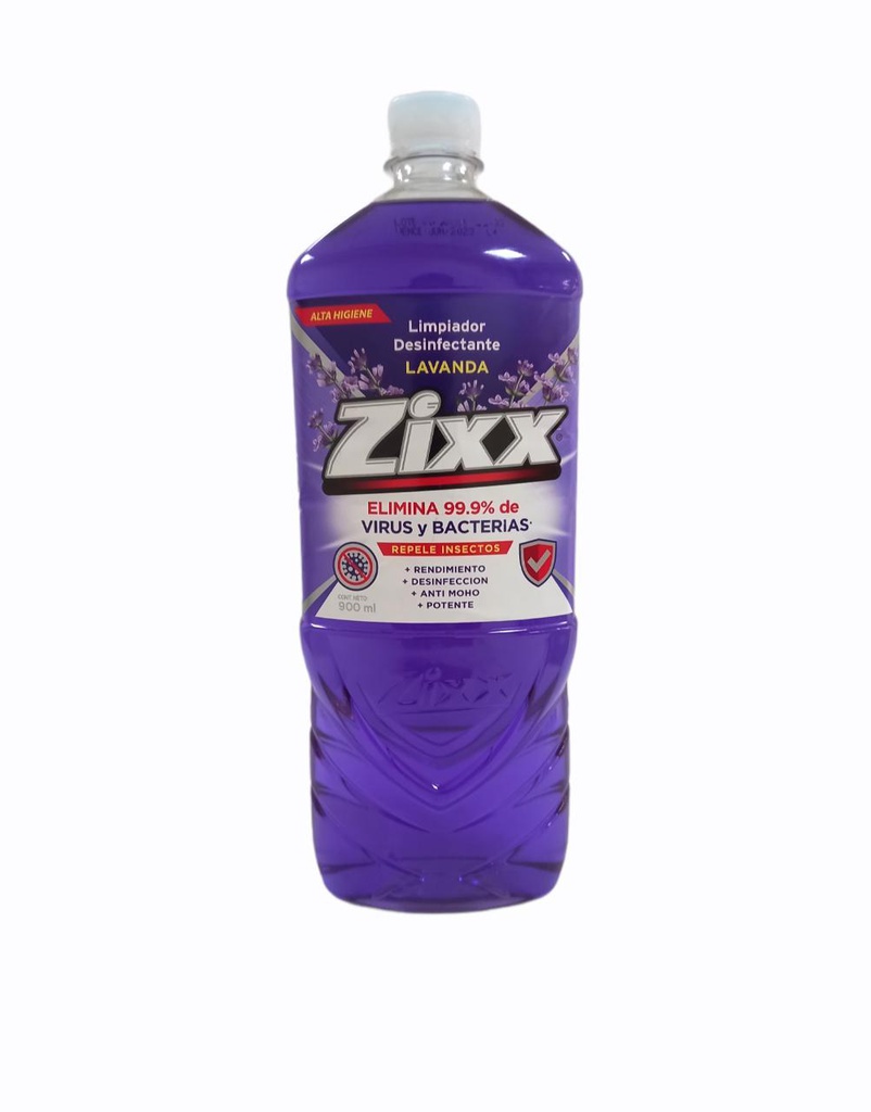 DESINFECTANTE ZIXX LAVANDA 900