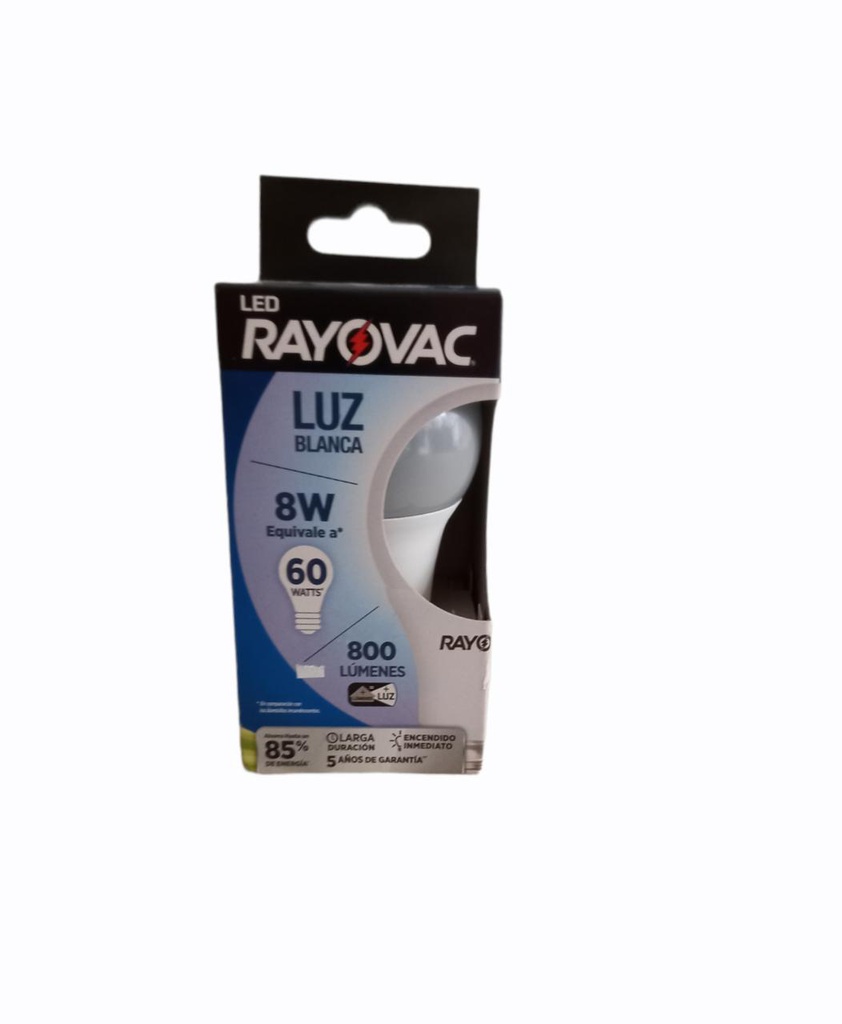 FOCO RAYOVAC LED 8W