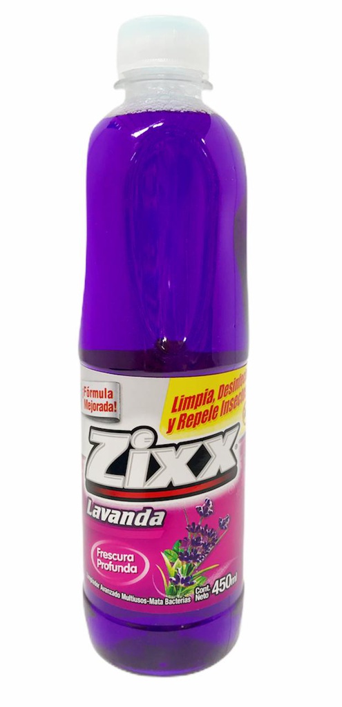 DESINFECTANTE ZIXX LAVANDA 450